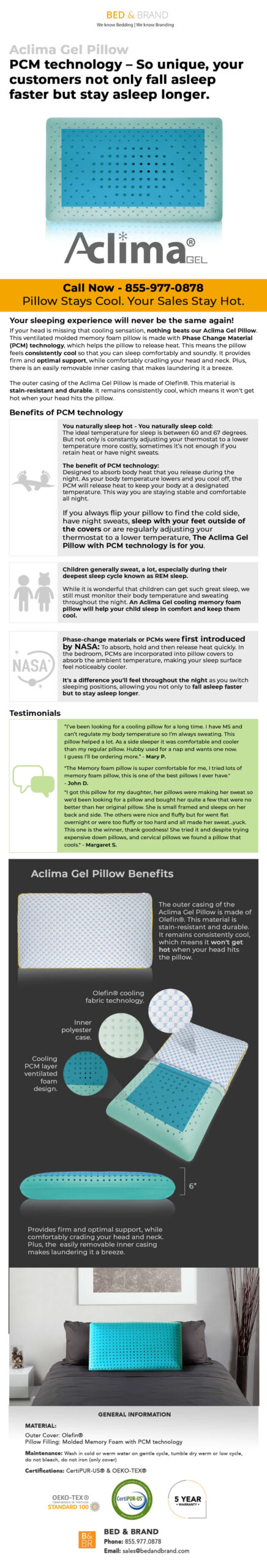 Pillows Aclima